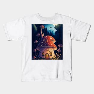 Big Mushroom House Kids T-Shirt